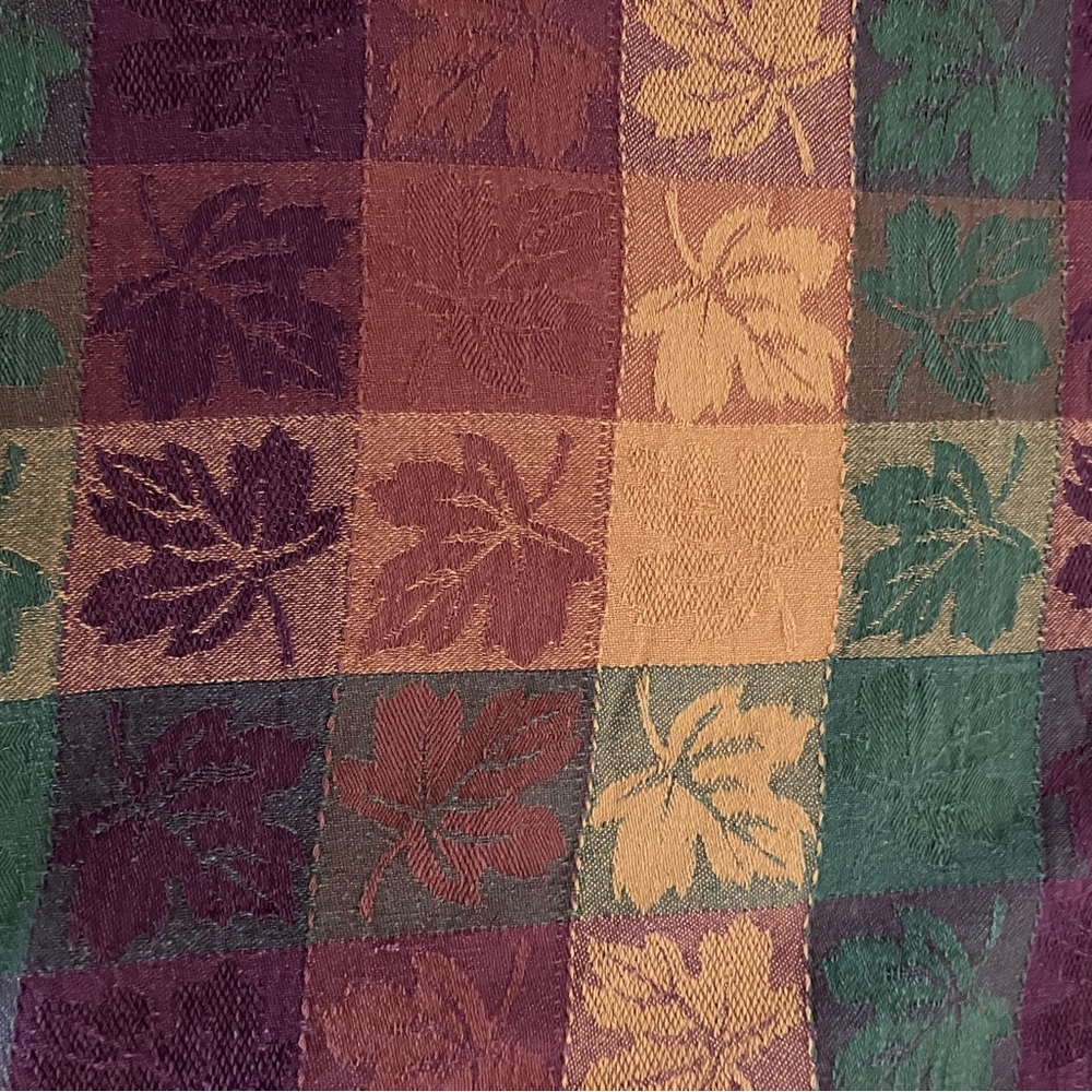 Fall leaves tablecloth